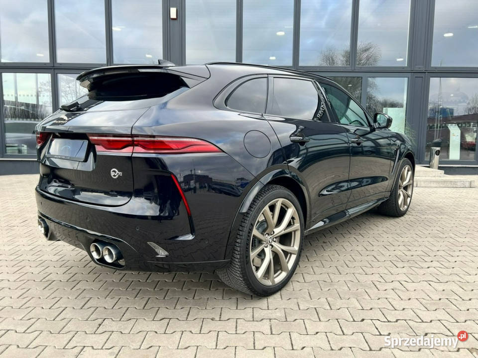 Jaguar FPACE FPace 50 V8 SC 550 AWD Auto SVR komputer pokładowy łódzkie Łódź