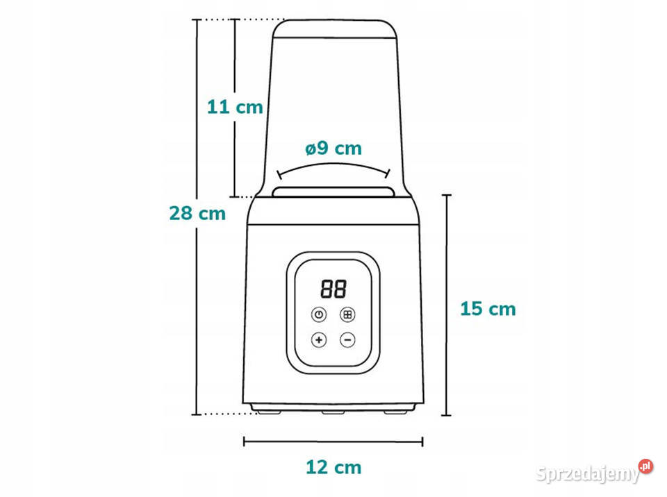 PODGRZEWACZ do butelek LIONELO THERMUP 5w1 210W Baranowo sprzedam