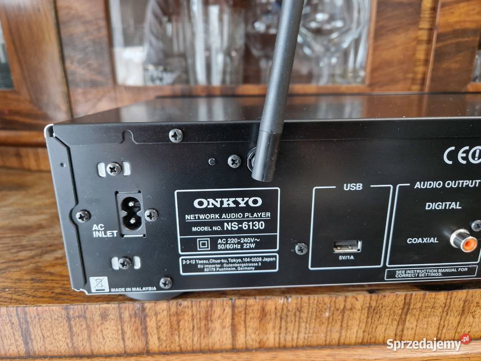 Onkyo NS6130 streamer audio z WiFi Spotify Tidal