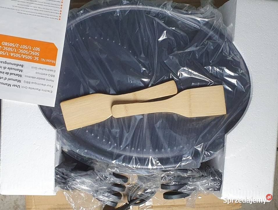 Grill elektryczny hengbo SC505A kolor czarny Grójec