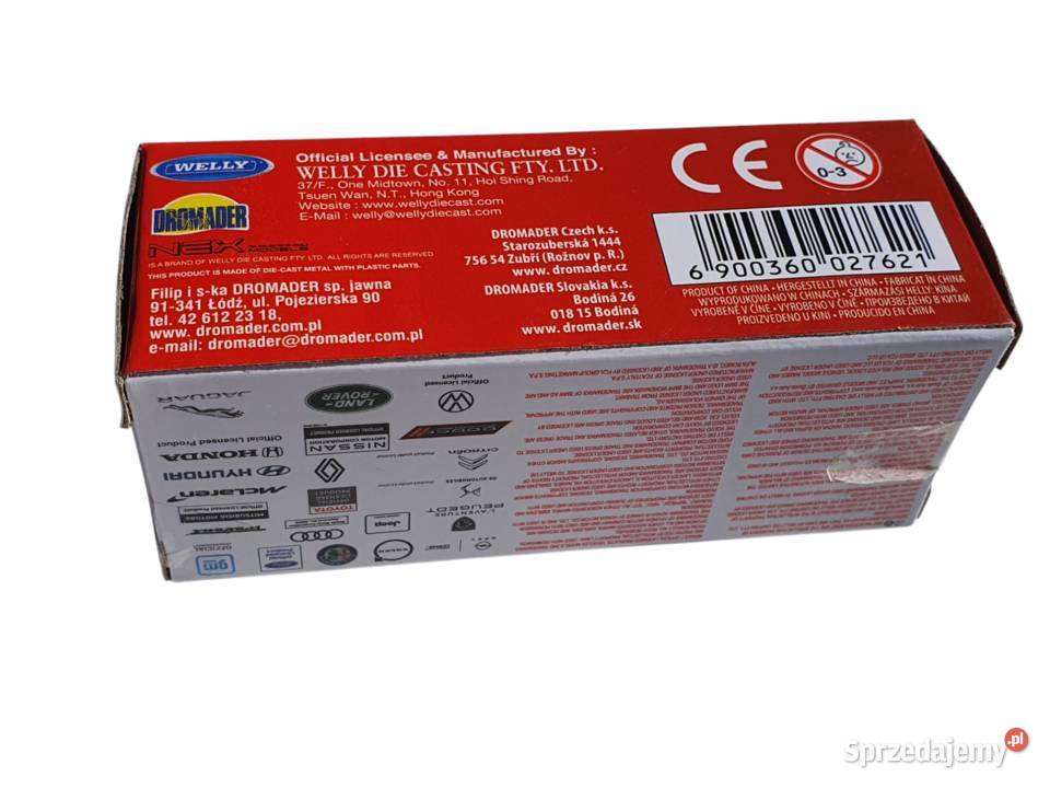 Zabawka model samochodu metalowy Alfa Romeo GT