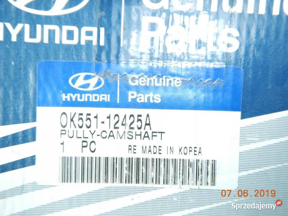 KOŁO ZĘBATE WAŁKA KIA CARNIVAL 9805 29 ASO lubelskie