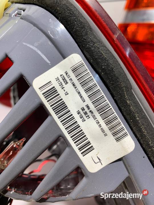 BMW X3 F25 LAMPY TYŁ KOMPLET LEWA PRAWA ORYGINAŁ sprzedam