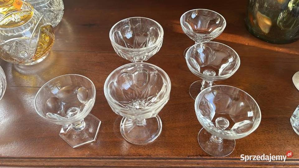 Większy Kieliszek do likieru przeźroczyste szkło Gdańsk