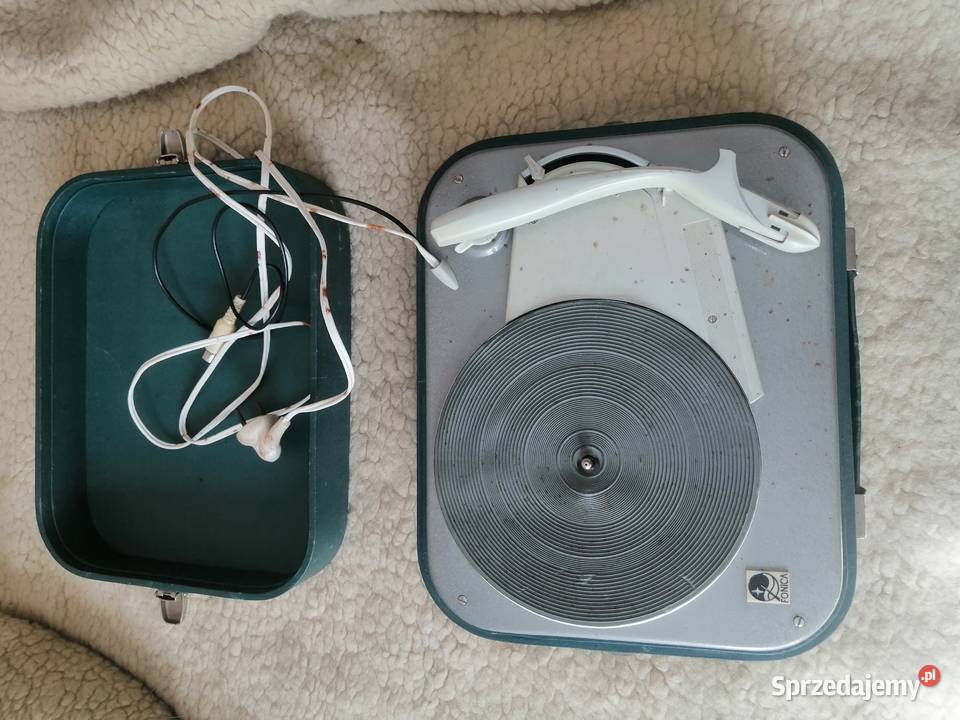 Gramofon elektryczny FONICA Typ G250 walizkowy dolnośląskie Legnica