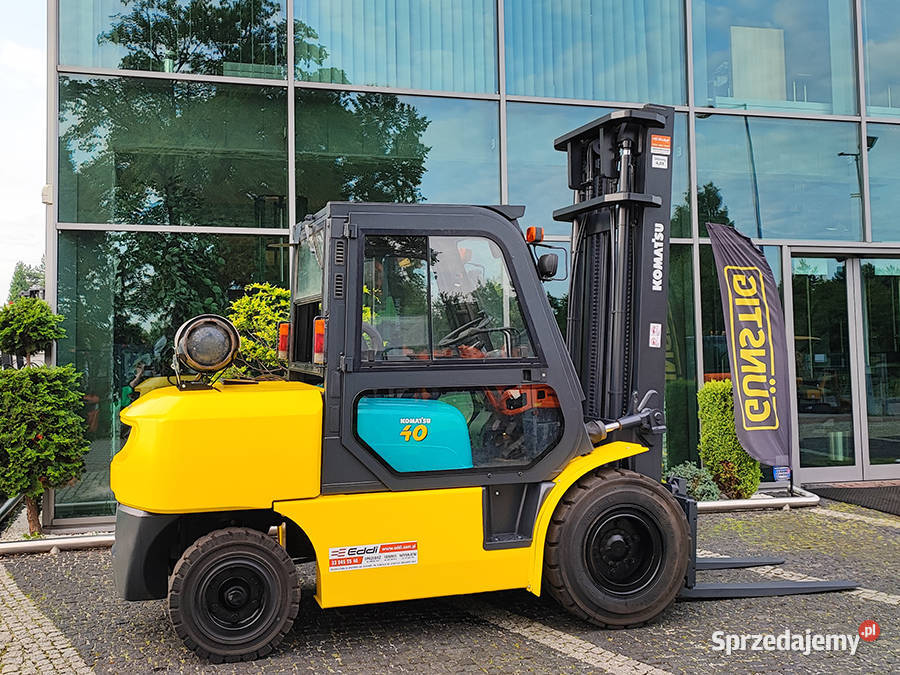 Wózek widłowy Komatsu FG40T7 LPG duplex 45 m 4 Wózki widłowe Kęty