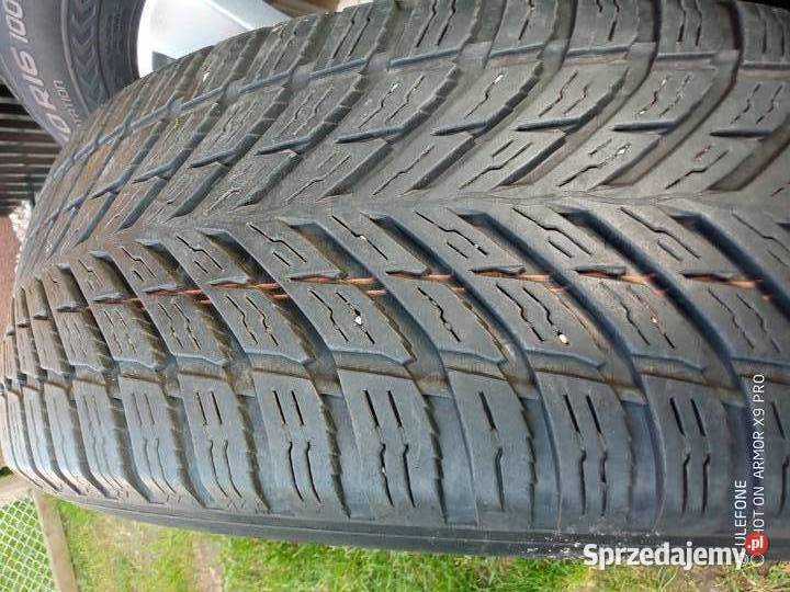sprzedam opony zimowe nokian 21570 r16 Strzelno