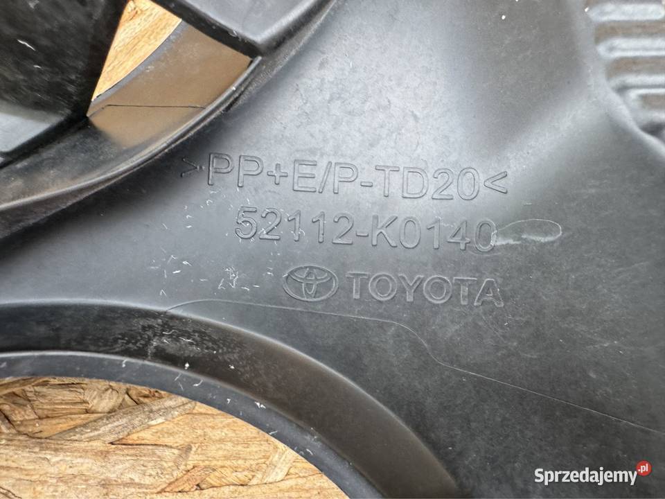 Kratka zderzaka przód prawa rh Toyota yaris IV 4 osobowe Sieraków