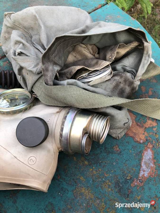 Maska gazowa prl Warszawa