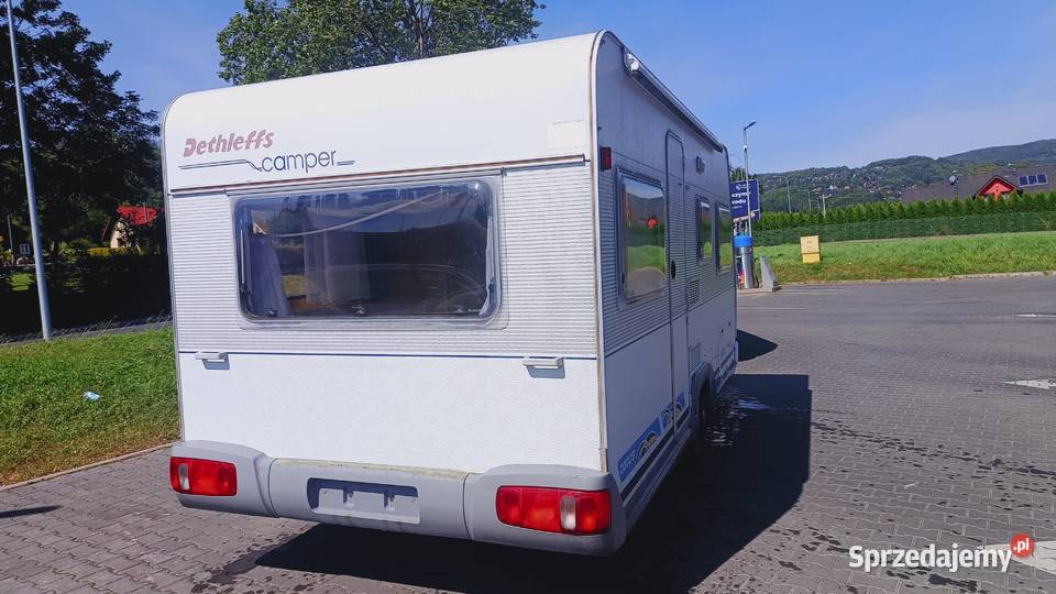 przyczepa kempingowa campingowa kemping OKAZJA Międzybrodzie Bialskie