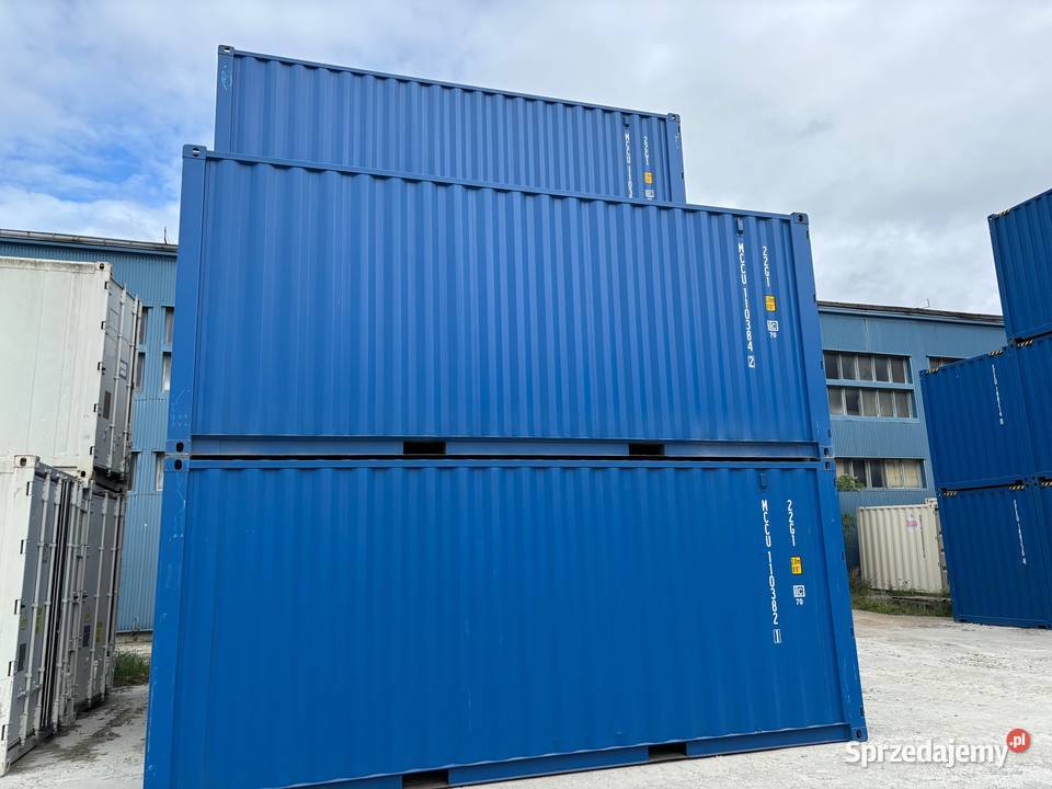 Kontener morski magazynowy budowlany 20 DV OW Piła