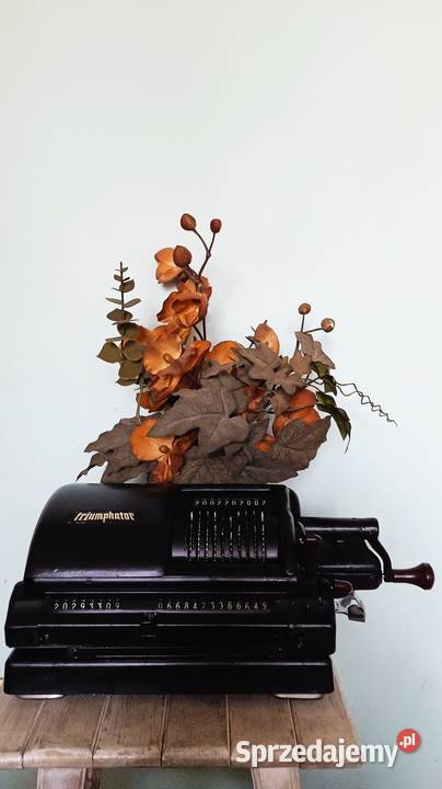 Stara maszyna do liczenia z lat 50 tych Antykwariat Kraków