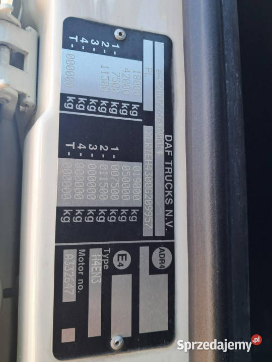 DAF xf 480 automatyczna Samochody ciężarowe Komorniki