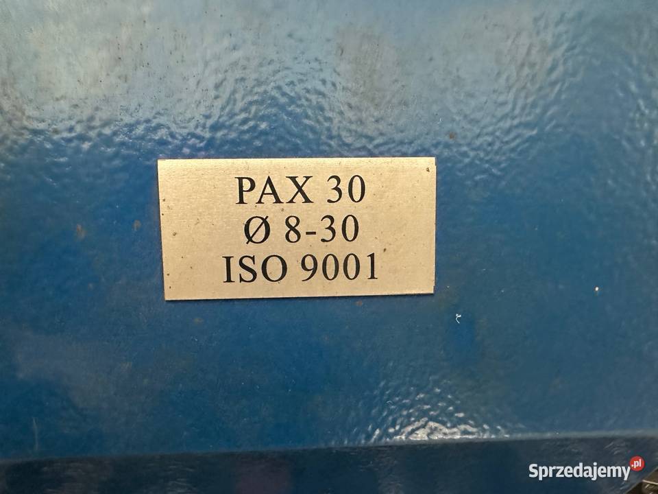 Profesjonalna ostrzałka do wierteł PAX 30 830 mm Góra sprzedam