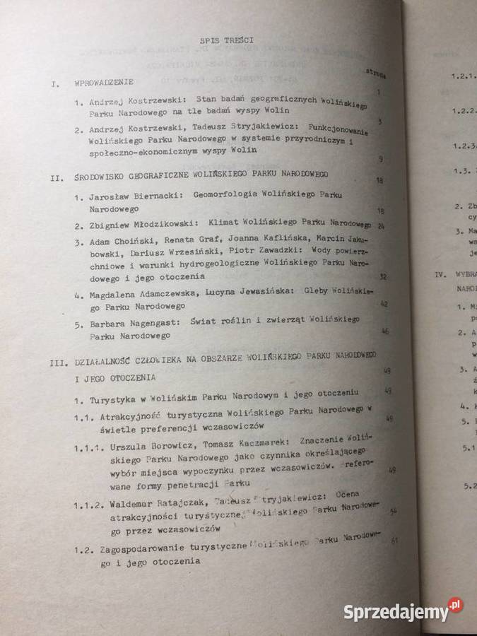 3682 Woliński Park Narodowy Monografia Szczecin