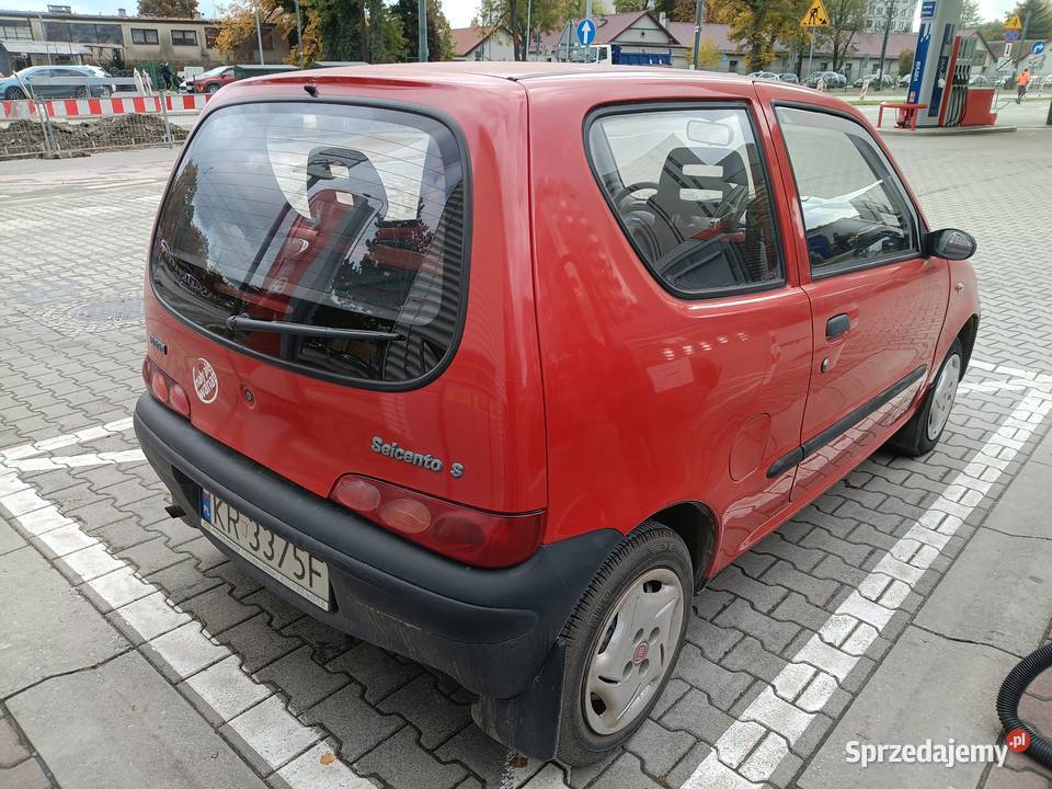 Fiat Seicento 900 salon Polska znikomy przebieg benzyna Motoryzacja Kraków