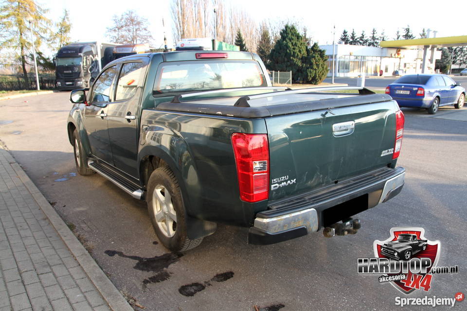 Pokrywa aluminiowa paki skrzyni ładunkowej Isuzu osobowe Pasłęk