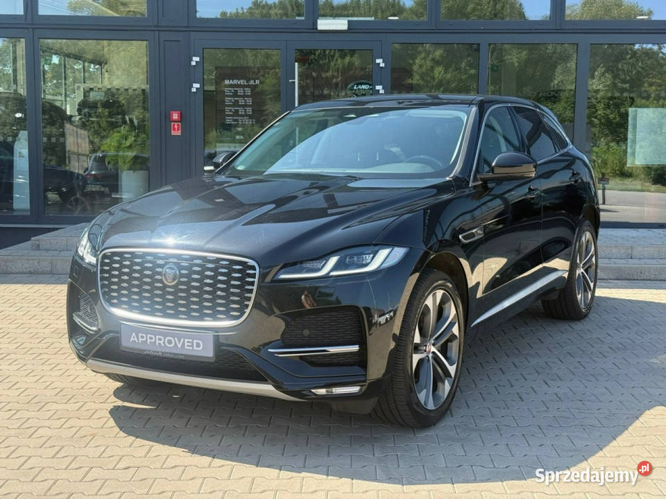 Jaguar FPACE Jaguar FPace 20D I4 204 AWD Auto SE czarny Łódź sprzedam