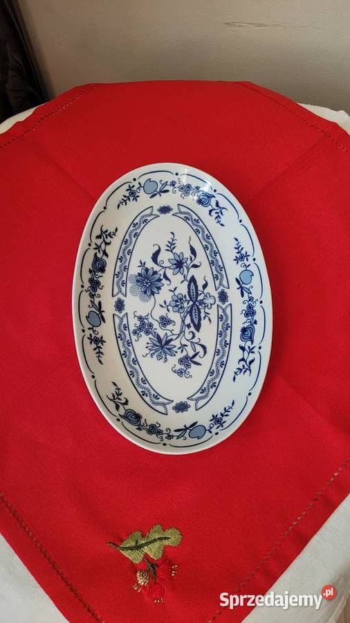 Półmiski wzór cebulowy Porcelana i szkło Lublin
