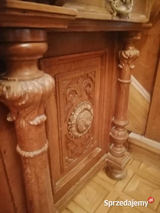 Zabytkiowy Kredens Eklektyczny ok 250 letni Piastów
