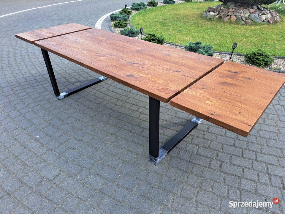 Stół dębowy rozkładany 76cm Warszawa