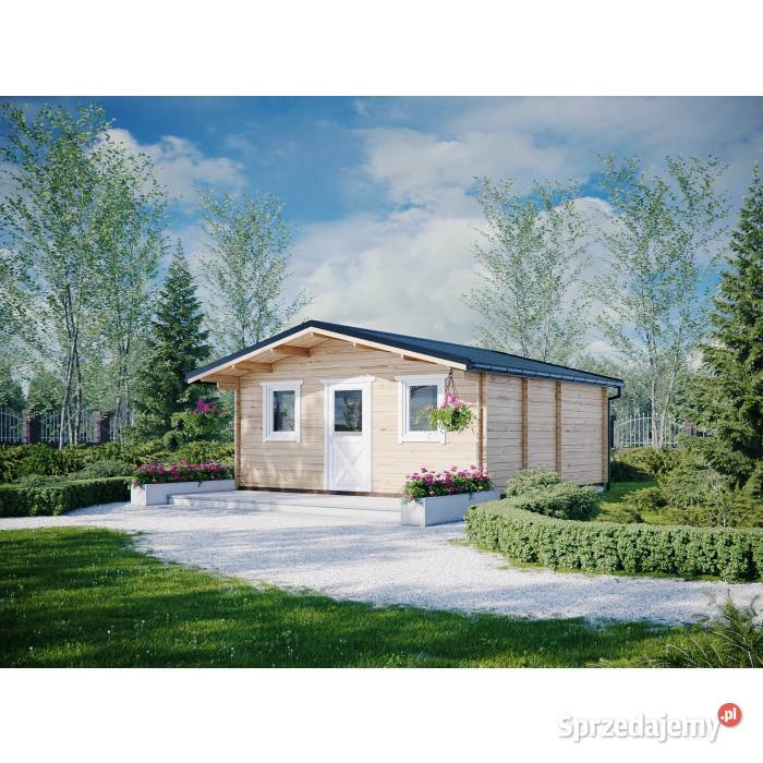 DREWNIANY DOMEK LETNISKOWY NELA 32 M2 Mrągowo