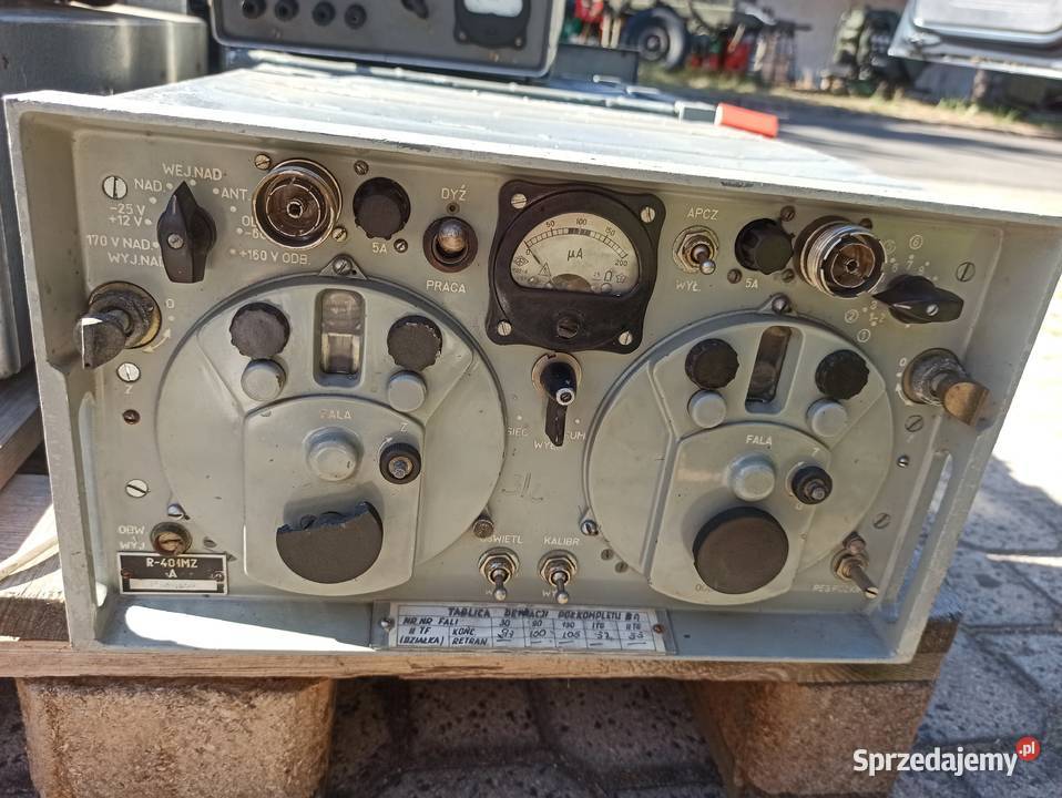 Panel radiolinii radiostacji R401MZ A Militaria Skierniewice