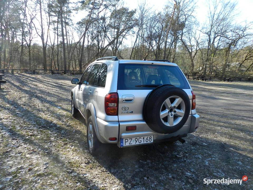 Toyota RAV 4 II Tempomat Skóry 4x4 ABS RAV4 wielkopolskie Puszczykowo