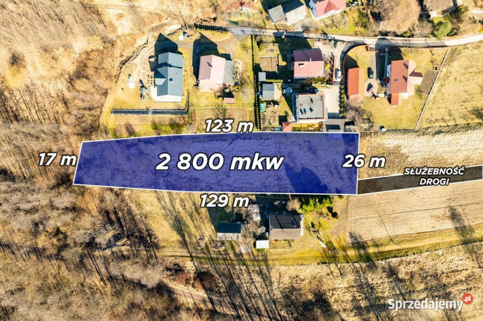 DZIAŁKA BUDOWLANA REGULICE GMINA ALWERNIA