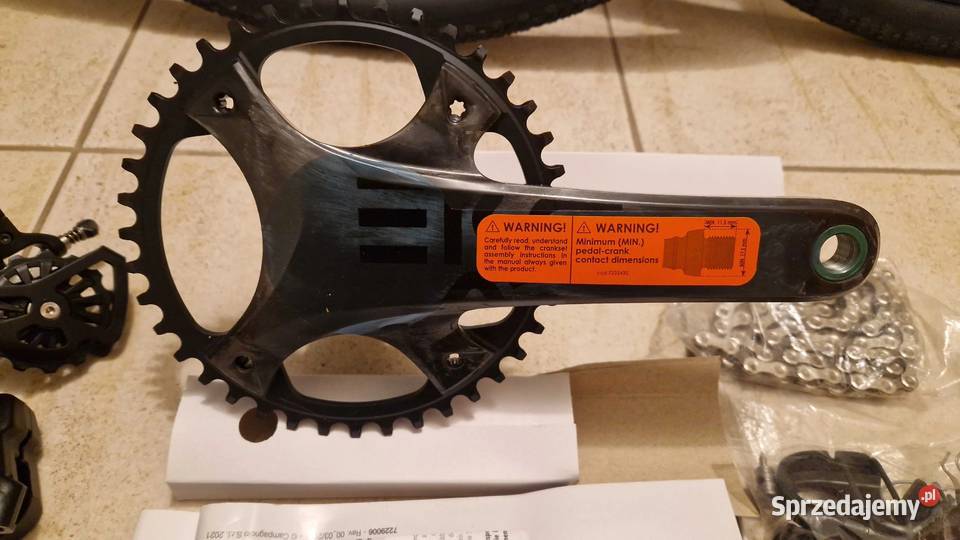 Campagnolo Ekar 1x13 grupa koła Fulcrum NOWE Sport i Wypoczynek