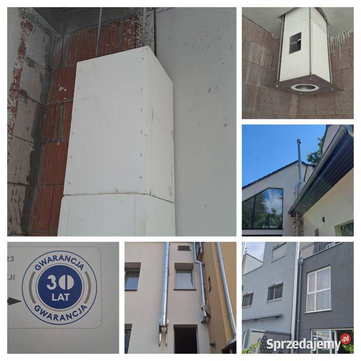 Wklad kominowy komin kwaso żaroodporny 30 lat