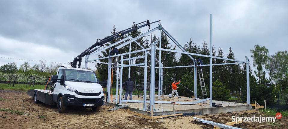 Usługi transportowe transport HDS żuraw dźwig Białystok