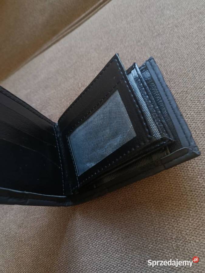 Portfel skórzany męski Lacoste monogram Białystok