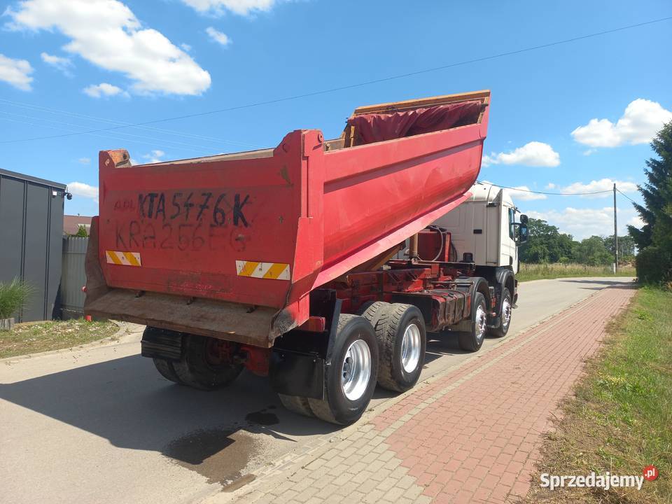 Scania 124 400 8X4 Wywrotka 4ośka Fajny Stan tachograf podkarpackie Mielec