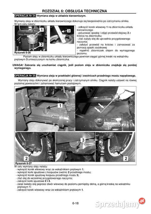 Instrukcja obsługi Pronar zefir 40 Stalowa Wola
