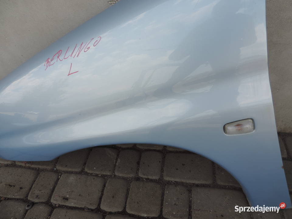 BŁOTNIK LEWY PRZÓD CITROEN BERLINGO I KOLOR KLHA Rok produkcji 2001 Motoryzacja Nowy Sącz
