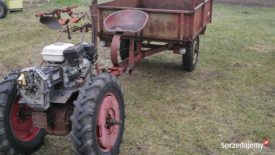 Mikrociągnik traktor traktorek rjs1 MESKO ZESTAW wielkopolskie sprzedam