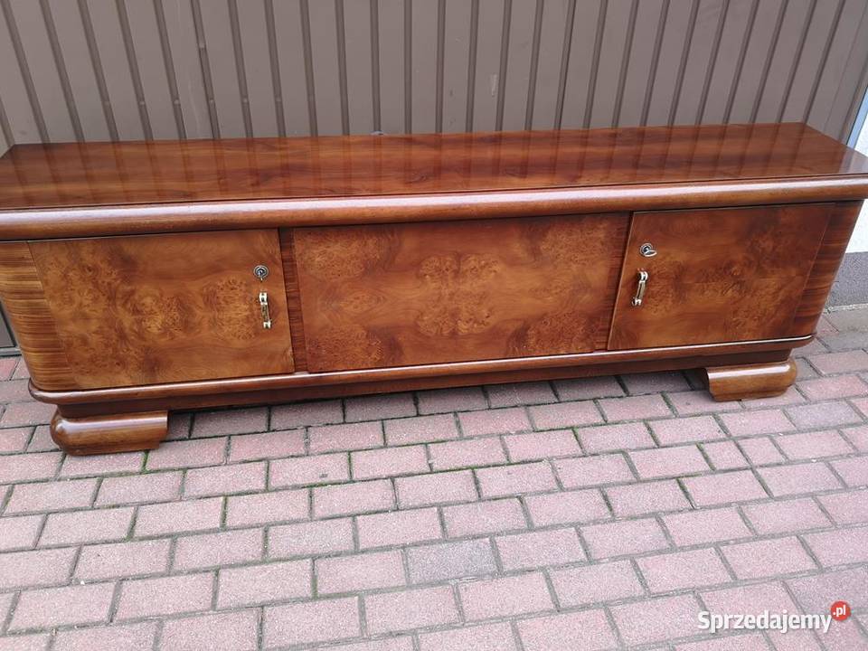Komoda Szafka ARTDECO RTV Niska 217 Orzech Swarzędz