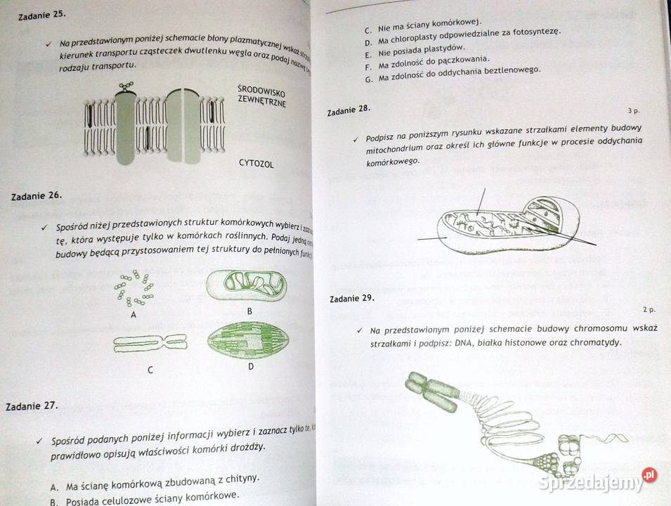 Biologia Zbiór zadań maturalnych Rozszerzony M Pozostałe Chełm