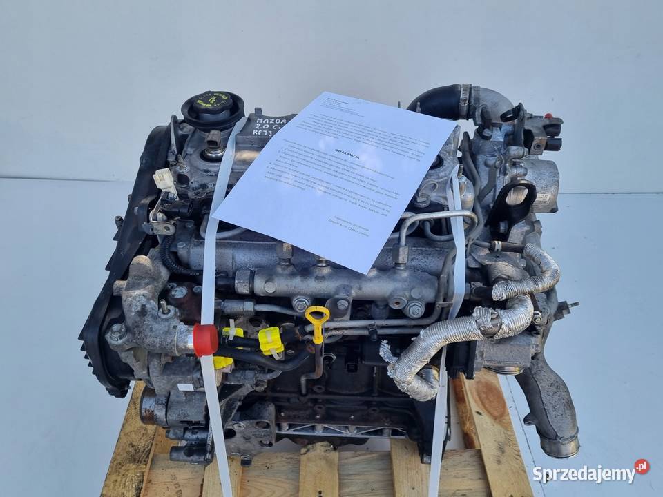 SILNIK KOMPLET Mazda 6 Mazda6 II GH 20 MZRCD Silniki kompletne Części samochodowe Janów