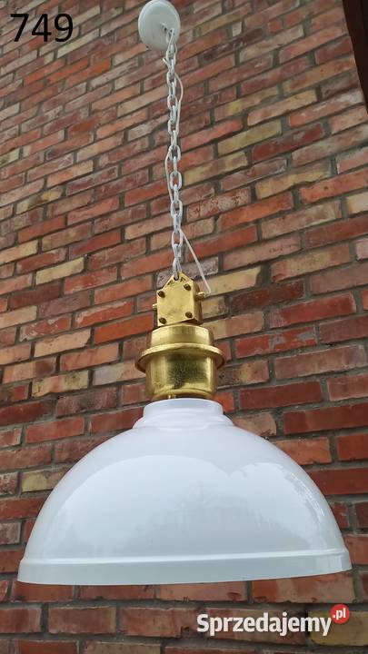 Żyrandol Industrialny loft Metalowy biały Lampa Lampy wiszące zachodniopomorskie