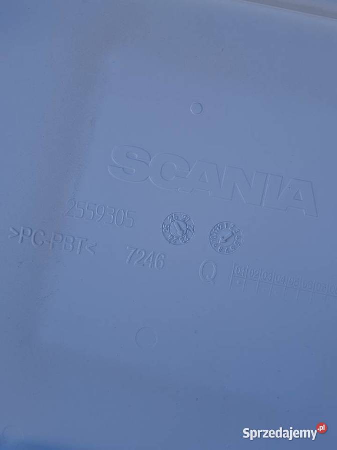 SCANIA R S OBUDOWA WNĘKA STOPNIA STOPNICY LEWEJ Bieleń