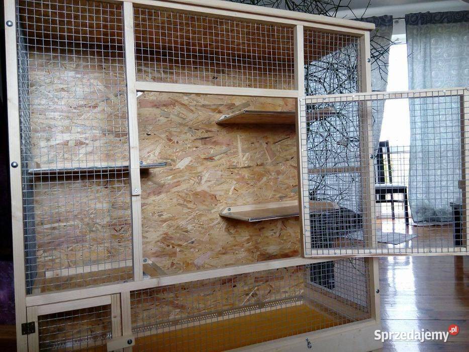 Klatki Klatka drewniana gryzoni koszatniczki Myszków sprzedam