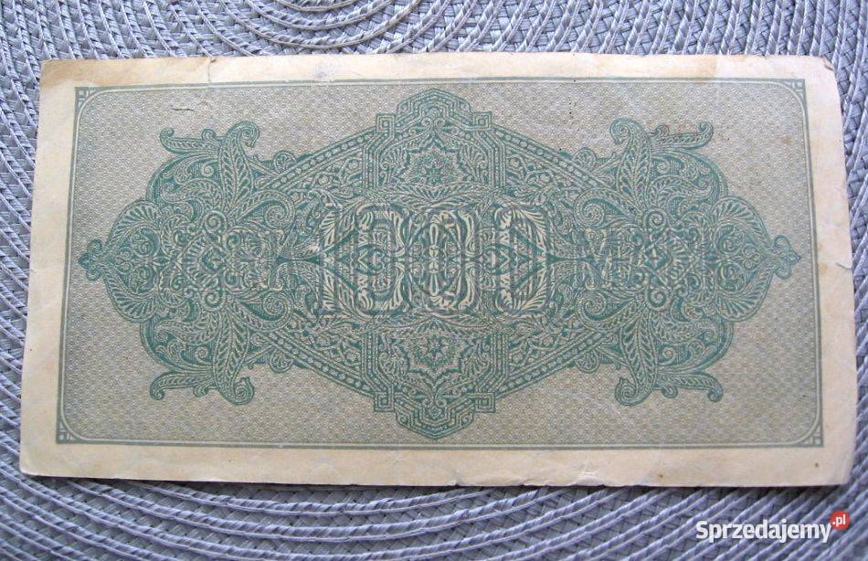 Niemcy 1000 Reischbanknote 1922r Pozostałe Pozostałe Kalisz sprzedam