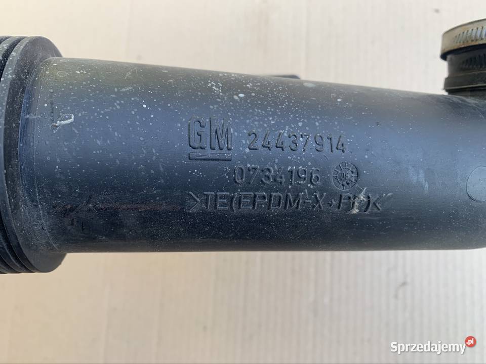 24437914 rura rezonator powietrza Opel astra h 3 zachodniopomorskie Szczecin sprzedam