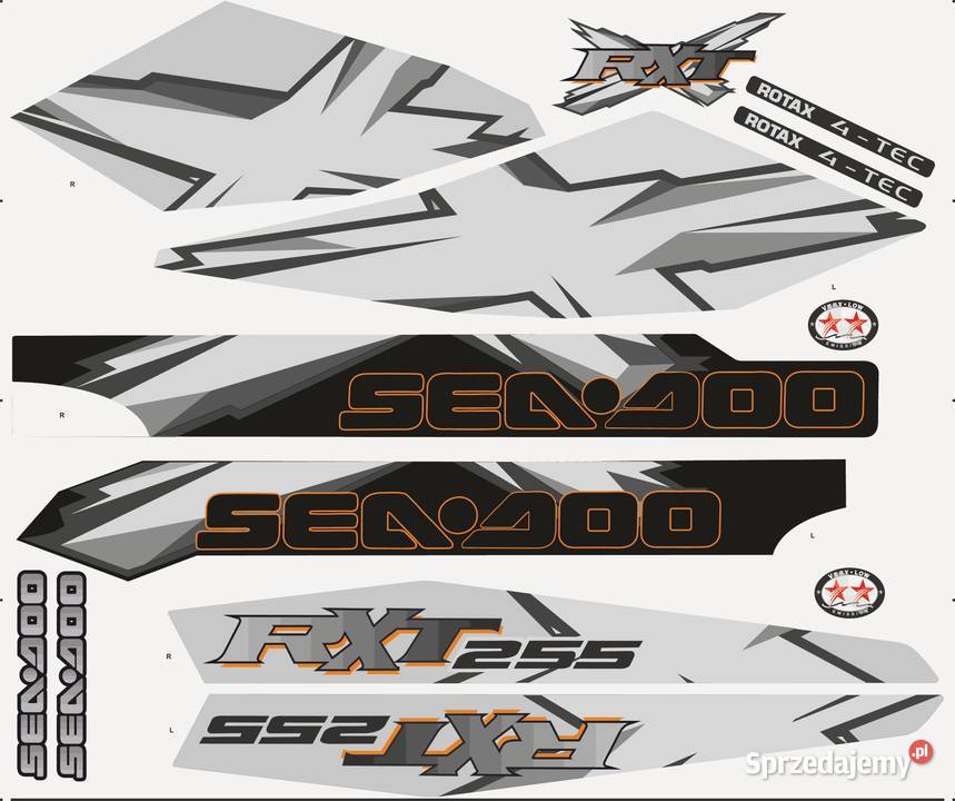 naklejki seadoo rxp255 rxt 255 i inne Warszawa sprzedam