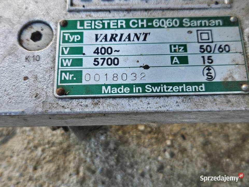 Automat Leister Variant 380V śląskie