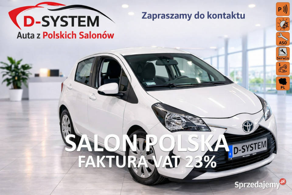 Toyota Yaris 2021 Salon Polska 1Właściciel garażowany Białystok sprzedam