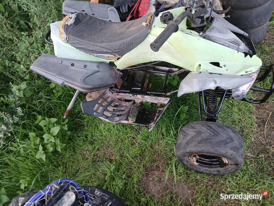 Quad rama części wzmacniacz i różne Motocykle, skutery, quady zachodniopomorskie Jatki sprzedam