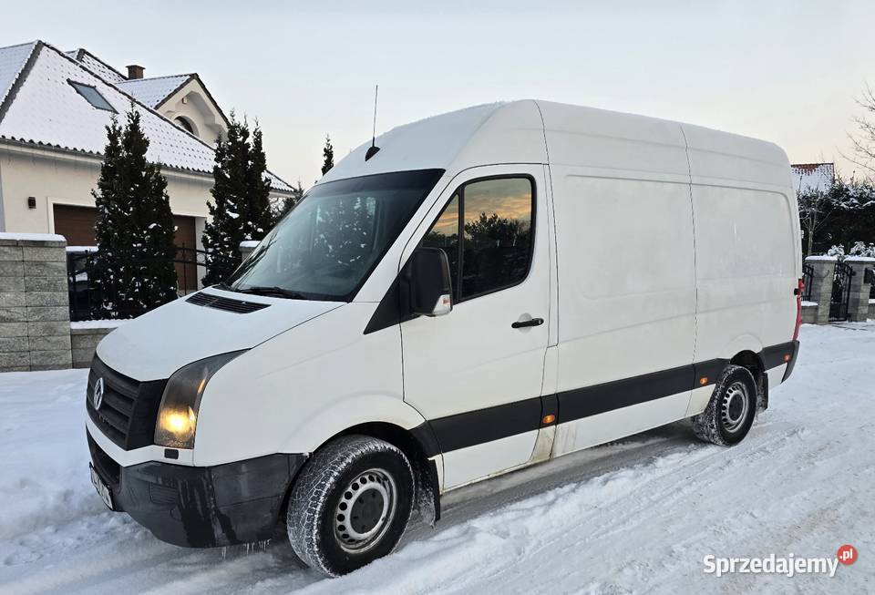 VW Crefter 20 TDI L2H3 Webasto 185 sprowadzony Furgony lubuskie Gorzów Wielkopolski